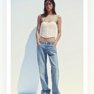 Zara Lace Corset - NEW WITH TAGS - SIZE SMALL